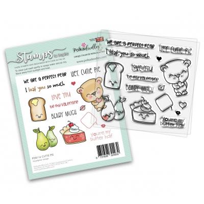 Polkadoodles Clear Stamps - Cutie Pie